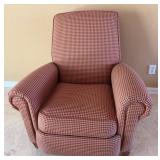11 - UPHOLSTERED RECLINER CHAIR