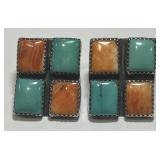 SIGNED BB HAPPY TRAILS TURQUOISE STUD 11.4 GRS