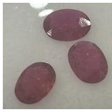 2.34CT RUBY GEMSTONES