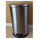 11 - STAINLESS STEEL TOE-TOUCH WASTE CAN