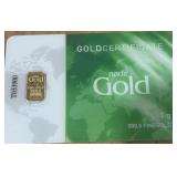 1 GR 999.9 GOLD