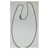 STERLING SILVER 18" CHAIN 5.5 GRS