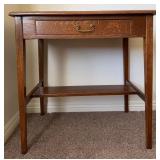 15 - VINTAGE ACCENT TABLE WITH DRAWER