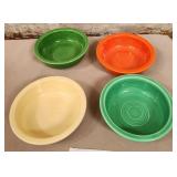 11 - FOUR FIESTA WARE BOWLS (M110)