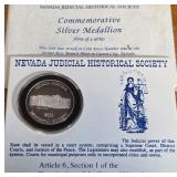 ONE TROY OUNCE SILVER LAS VEGAS COIN (924 Q)