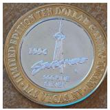 STRATOSPHERE -  $10 .999 FINE SILVER TOKEN (59)