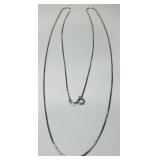 STERLING SILVER 26" CHAIN 3.4 GRS