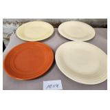 11 - FOUR FIESTA WARE PLATES (M114)