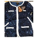 431 - IMAN SEQUIN JACKET SIZE S