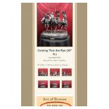 11 - REMINGTON BRONZE "COMING THROUGH THE RYE"