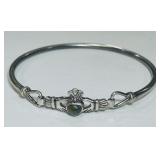 STERLING SILVER BANGLE 14 GRS
