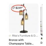 15 - MODERN STYLE TABLE LAMP