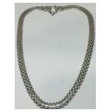 STERLING SILVER MESH CHAIN 24.9 GRS