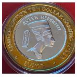 LUXOR - $10 .999 FINE SILVER TOKEN (44)
