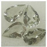 4.06CT GREEN AMETHYST GEMSTONES