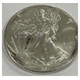 2011 1oz  AMERICAN EAGLE SILVER DOLLAR