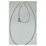 STERLING SILVER 18" CHAIN 2.5 GRS