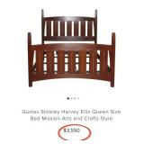 15 - STICKLEY BED & MATTRESS
