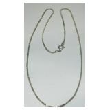 STERLING SILVER 18" CHAIN