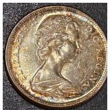 1867-1967 CANADIAN SILVER DOLLAR ELIZABETH II (29)