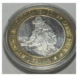1/2 oz 999 SILVER CASINO TOKEN