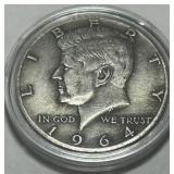 1964 SILVER HALF DOLLAR