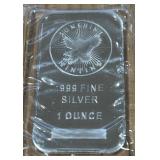 1oz 999 SILVER BAR