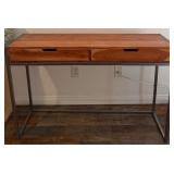 15 - TWO-DRAWER DESK/ CONSOLE TABLE