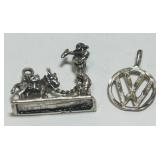 STERLING SILVER CHARMS 5 GRS