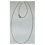 STERLING SILVER 20" CHAIN 1.9 GRS
