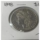 1898 MORGAN SILVER DOLLAR