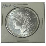 1904-O MORGAN SILVER DOLLAR