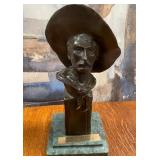 11 - REMINGTON BRONZE "THE SERGEANT" SCULPTURE