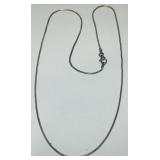 STERLING SILVER 18" CHAIN 4.6 GRS