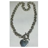 STERLING SILVER 16 INCG NECKLACE 74.30GRS
