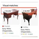 16 - TRADITIONAL STYLE DESK & CHAIR