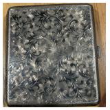 VINTAGE STERLING SILVER CIGARETTE CASE 99 GRS