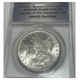 1884-O BRILLIANT UNCIRCULATED MORGAN SILVER DOLLAR