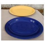 11 - TWO FIESTA WARE PLATES (H12)