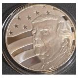 DONALD TRUMP - ONE OUNCE .999 FINE SILVER (20)