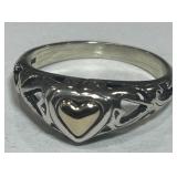STERLING SILVER RING 2.3 GRS