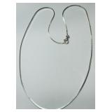 STERLING SILVER 18" CHAIN 4.2 GRS