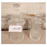 11 - TWO VINTAGE DECANTERS (M100)