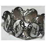 STERLING SILVER 7.50INCH BRACELET 25.00GRS