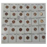 COLLECTION OF LINCOLN CENTS