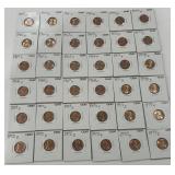COLLECTION OF LINCOLN CENTS