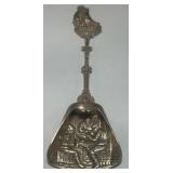STERLING SILVER DUTCH SUGAR SPOON 21.7 GRS