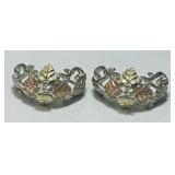 BLACK HILLS STERLING SILVER/12K EARRINGS 4.2 GRS