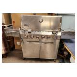 11 - WEBER STAINLESS OUTDOOR GRILL