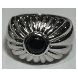 STERLING SILVER RING 8.80GRS